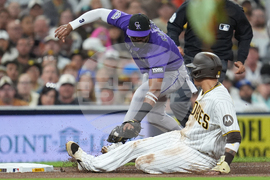 Rockies Padres Baseball