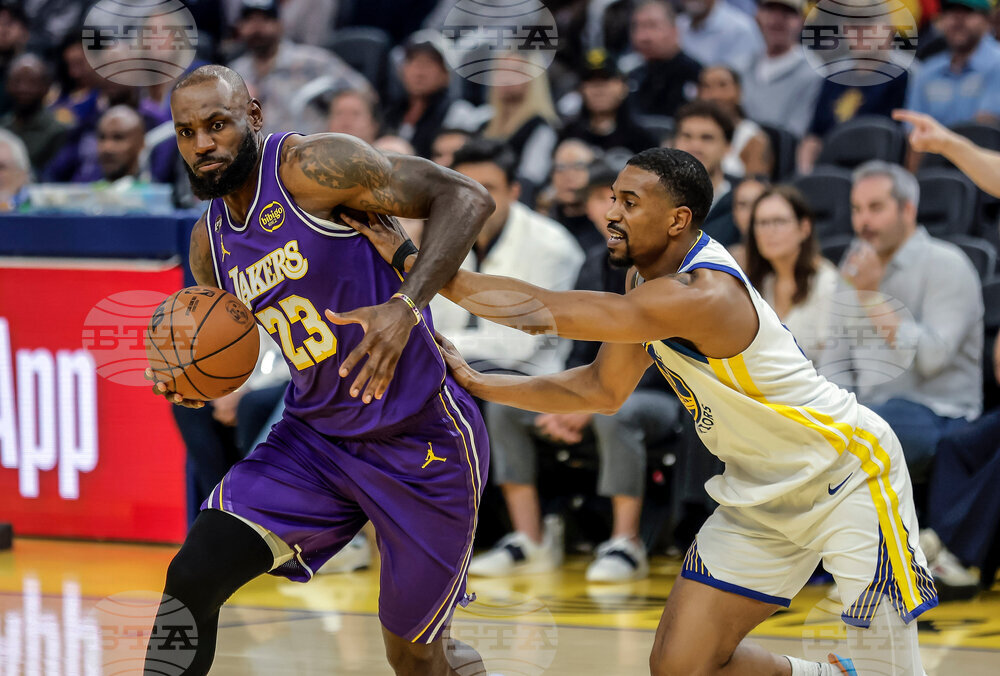 Lakers Warriors Basketball