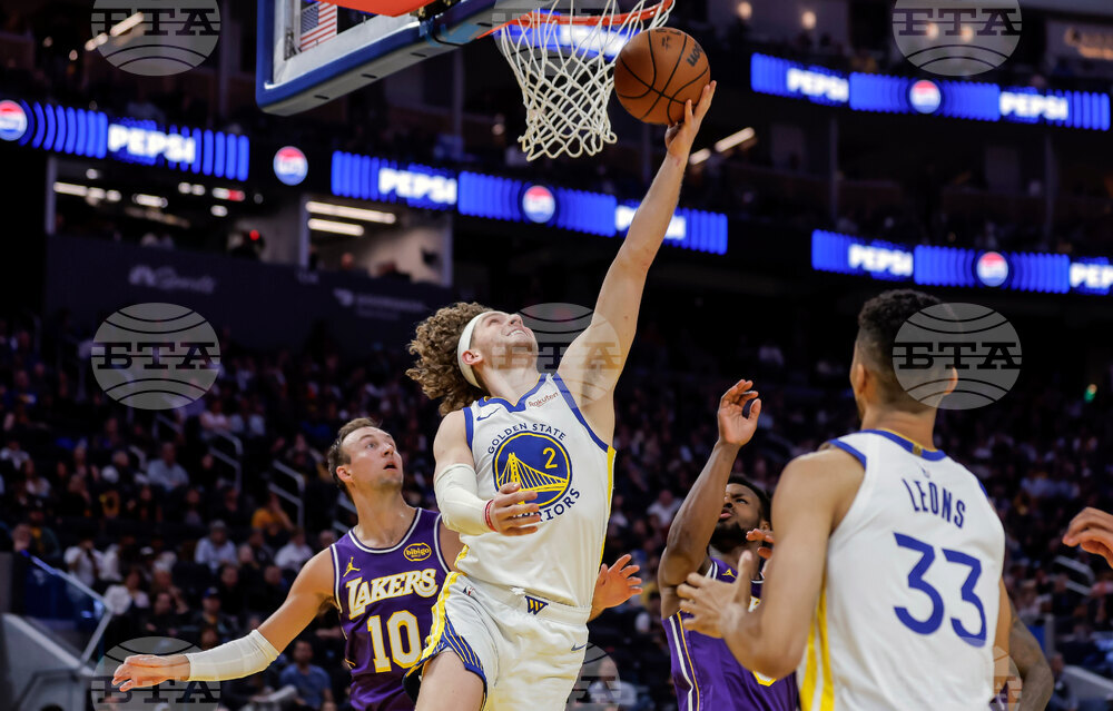 Lakers Warriors Basketball