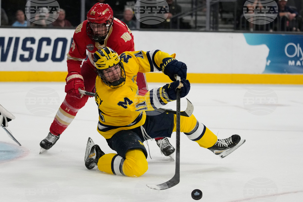 NCAA Michigan Denver Hockey