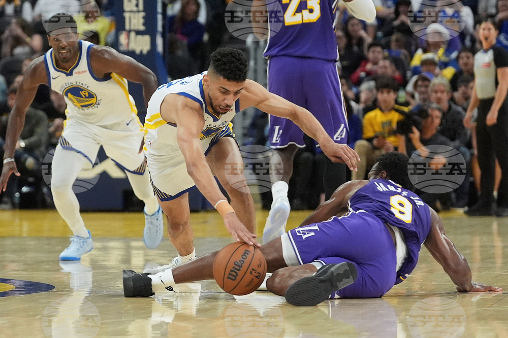 Lakers Warriors Basketball