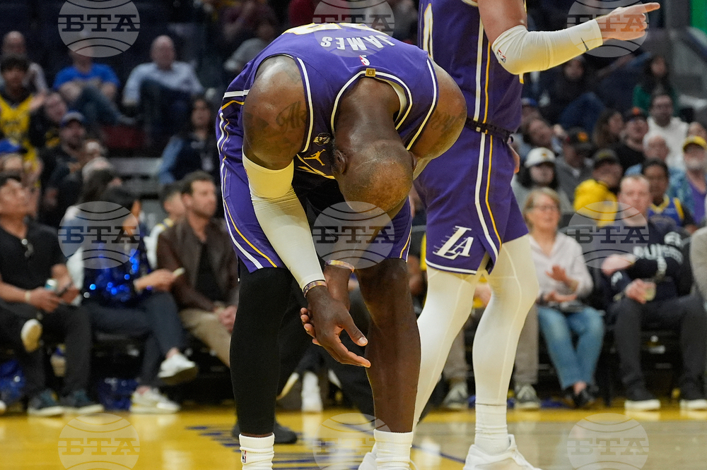 Lakers Warriors Basketball