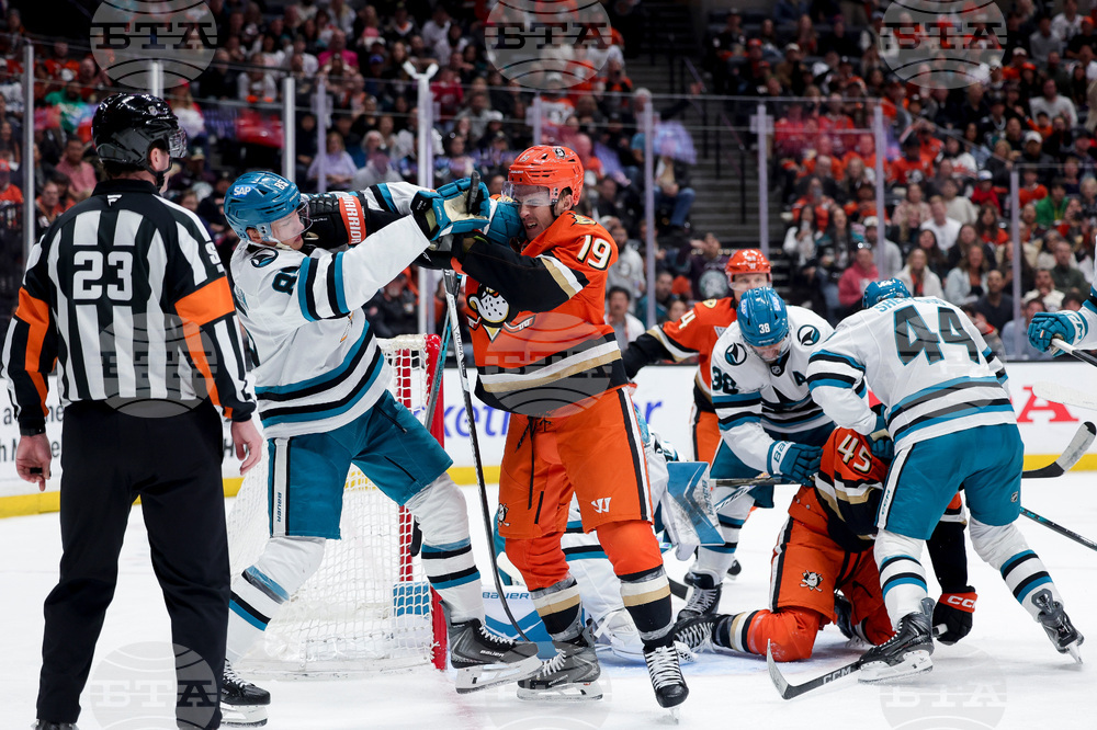 Sharks Ducks Hockey