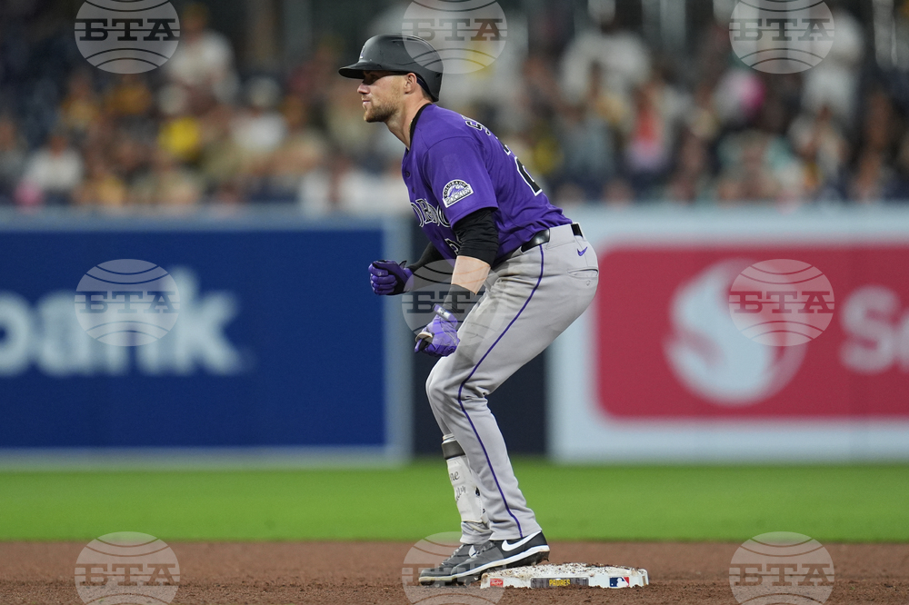 Rockies Padres Baseball