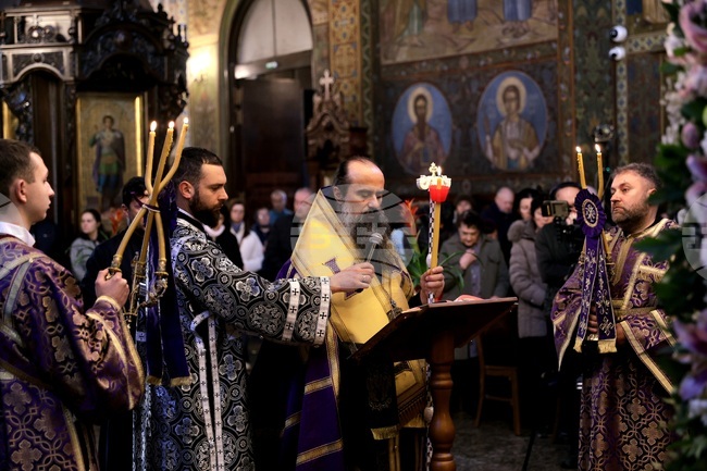 Последование за Царските часове - патриарх Даниил