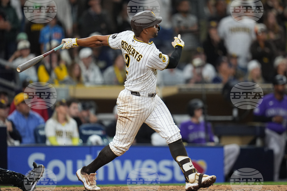 Rockies Padres Baseball