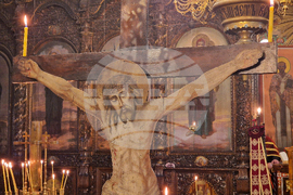 Стара Загора - храм „Св. Димитър“ - изнасяне на плащаница