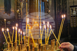 Стара Загора - храм „Св. Димитър“ - изнасяне на плащаница