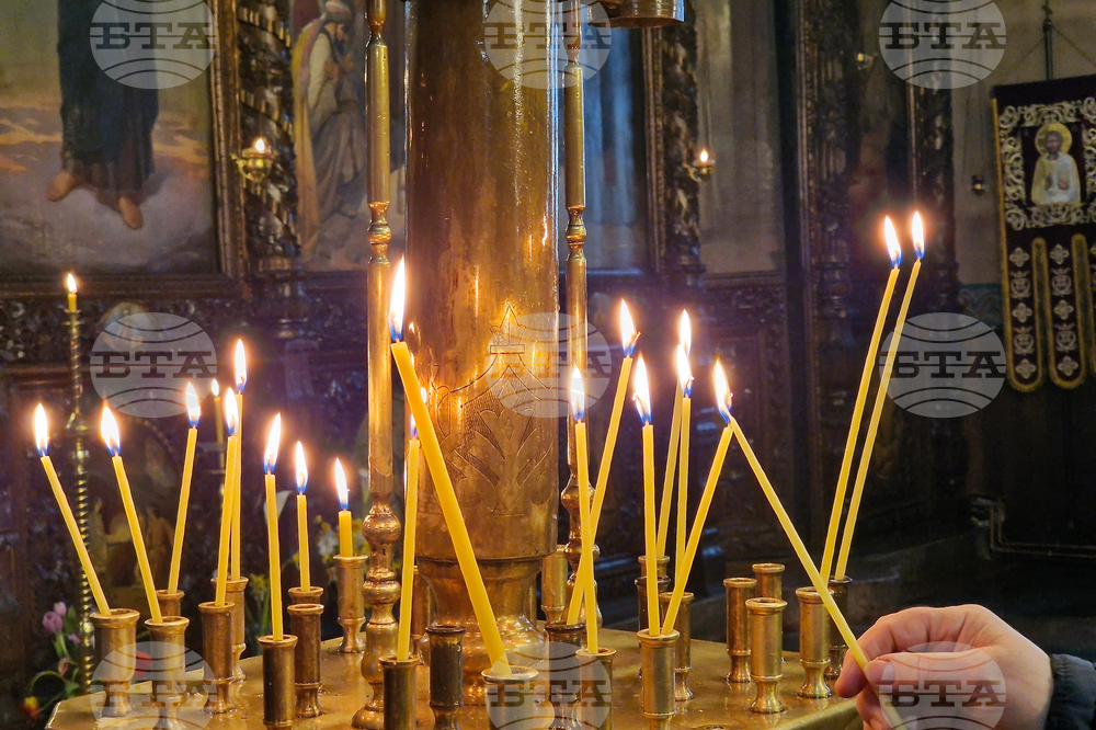 Стара Загора - храм „Св. Димитър“ - изнасяне на плащаница