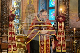 Стара Загора - храм „Св. Димитър“ - изнасяне на плащаница