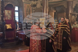 Стара Загора - храм „Св. Димитър“ - изнасяне на плащаница