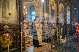 Стара Загора - храм „Св. Димитър“ - изнасяне на плащаница