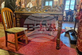 Стара Загора - храм „Св. Димитър“ - изнасяне на плащаница