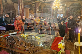 Стара Загора - храм „Св. Димитър“ - изнасяне на плащаница