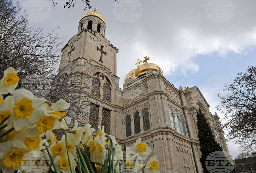 Варна - Разпети петък - изнасяне на светата плащаница