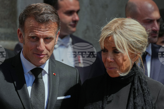 Френският президент и папа Лъв Четиринадесети се срещнаха за първи път