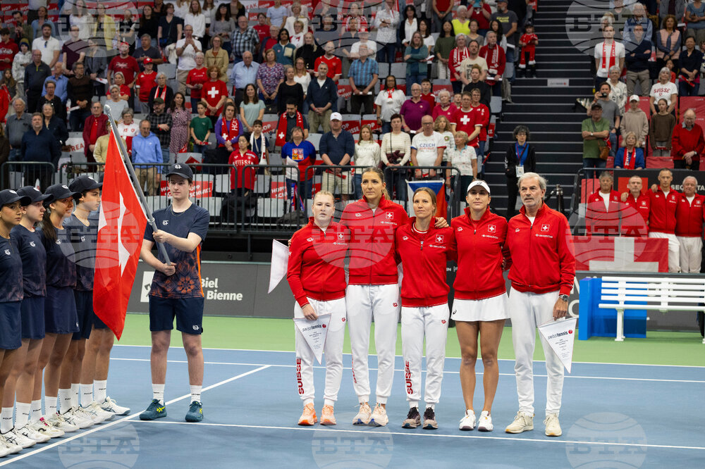 Switzerland Czech Republic Billie Jean King Cup Tennis