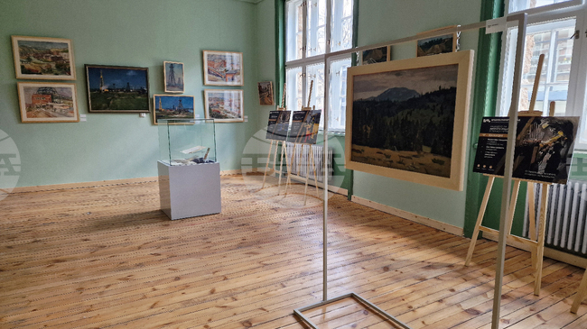 Изложбена зала, посветена на художника Васил Бараков, беше открита в Минната дирекция в Перник