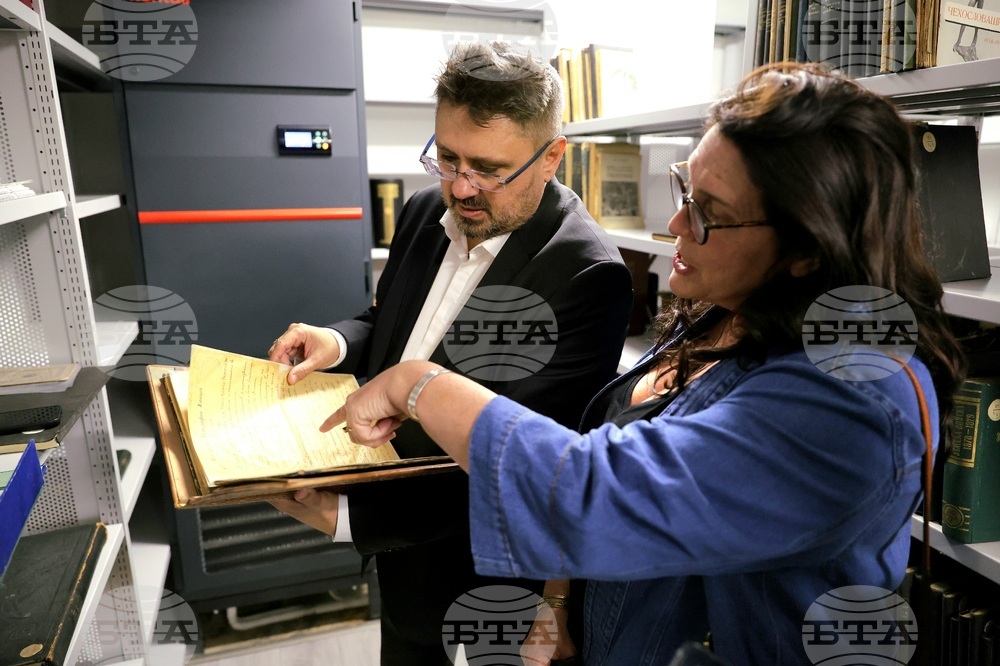 World-Renowned Historian Bettany Hughes Visits BTA Archives for Upcoming Projects