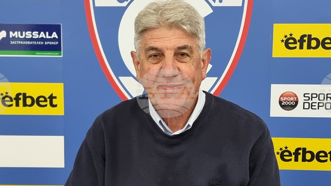 "Победата е много важна", каза след успеха над Добруджа наставникът на Спартак 1918 Варна Гьоко Хаджиевски