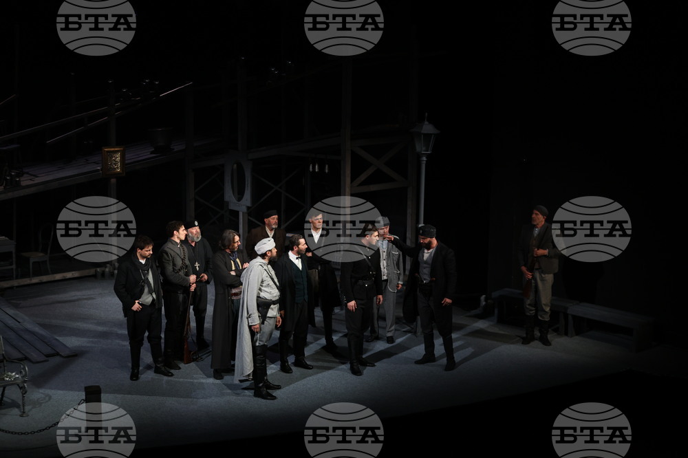 The premiere of the Plovdiv Drama Theatre’s  - „Notes on the Bulgarian Uprisings“
