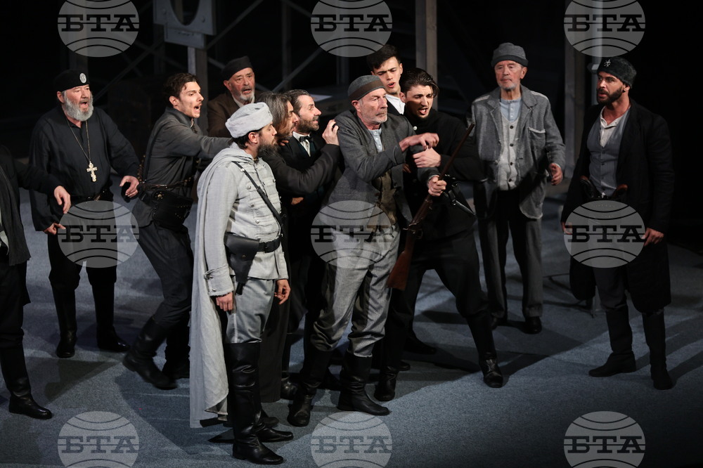 The premiere of the Plovdiv Drama Theatre’s  - „Notes on the Bulgarian Uprisings“