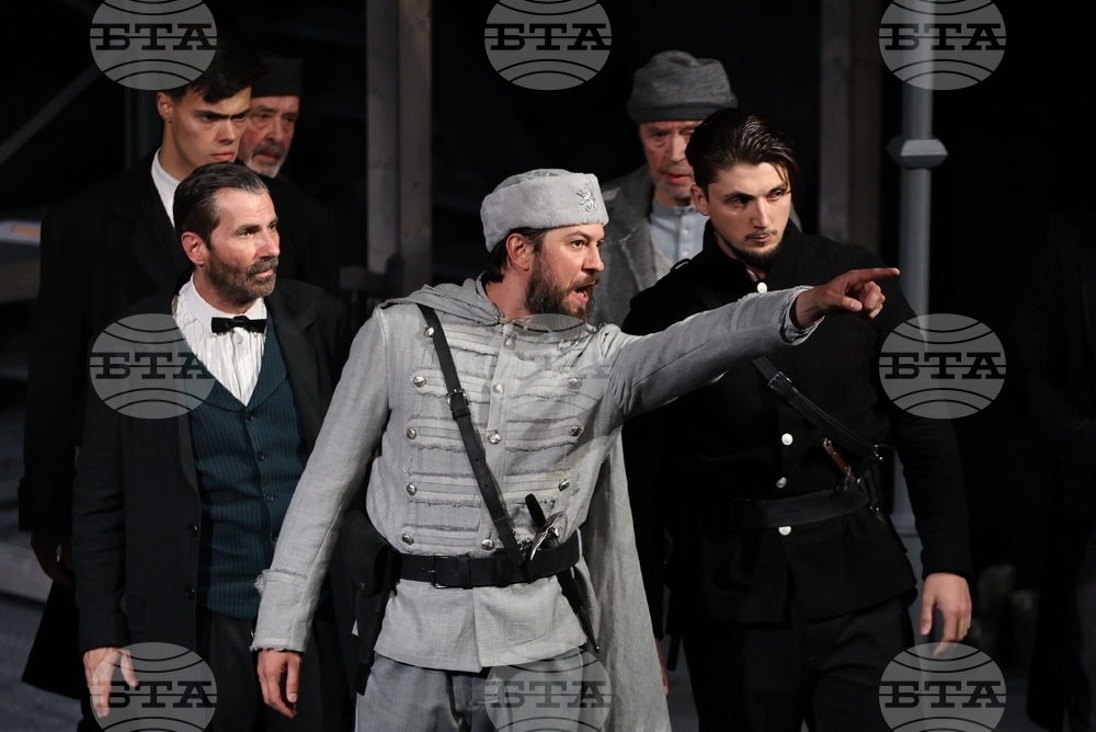 The premiere of the Plovdiv Drama Theatre’s  - „Notes on the Bulgarian Uprisings“