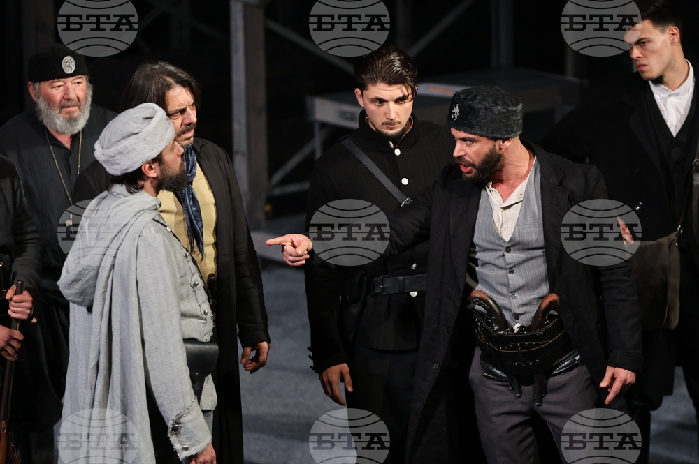 The premiere of the Plovdiv Drama Theatre’s  - „Notes on the Bulgarian Uprisings“