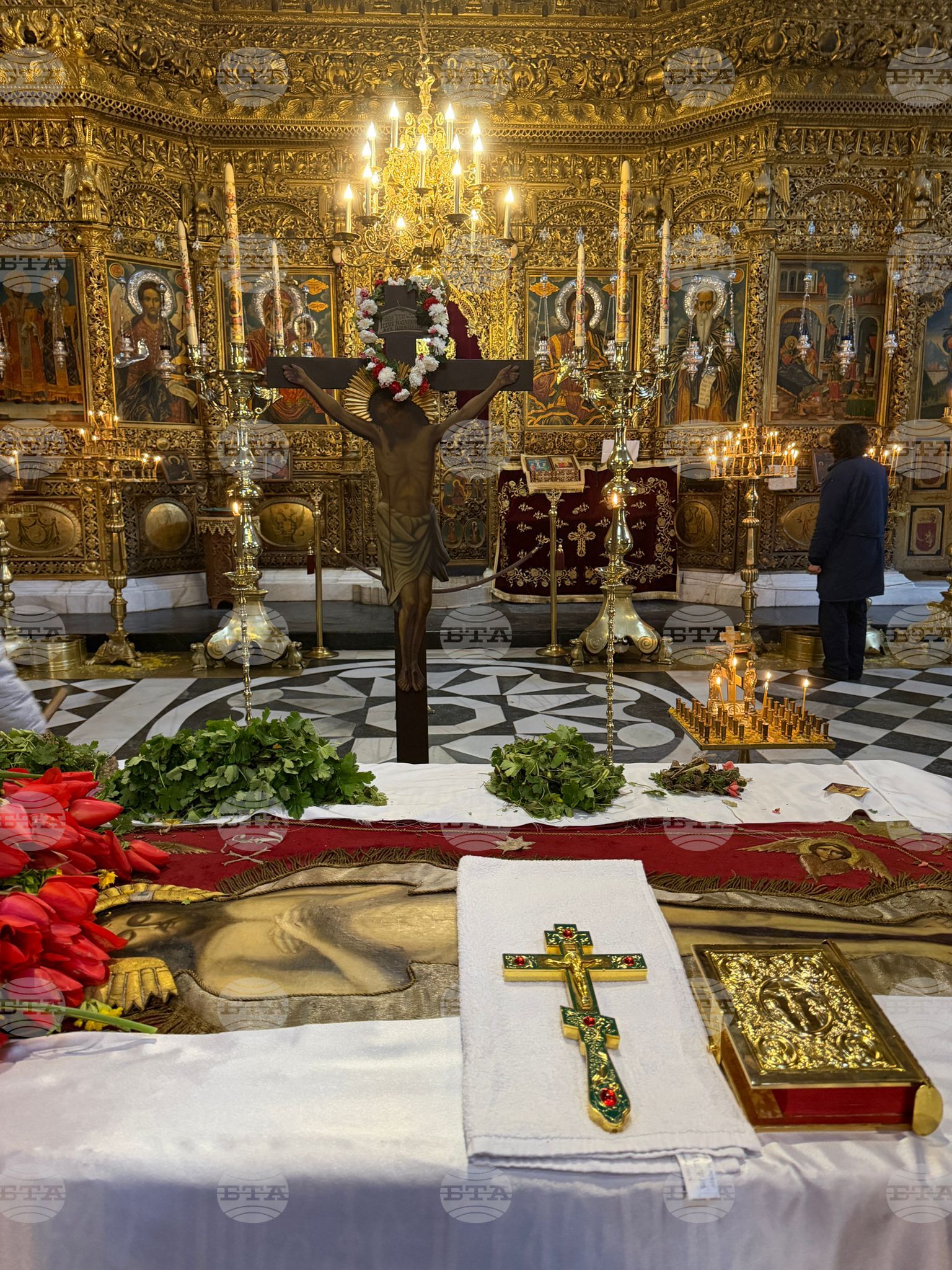 Рилски манастир - Разпети петък - Опело Христово