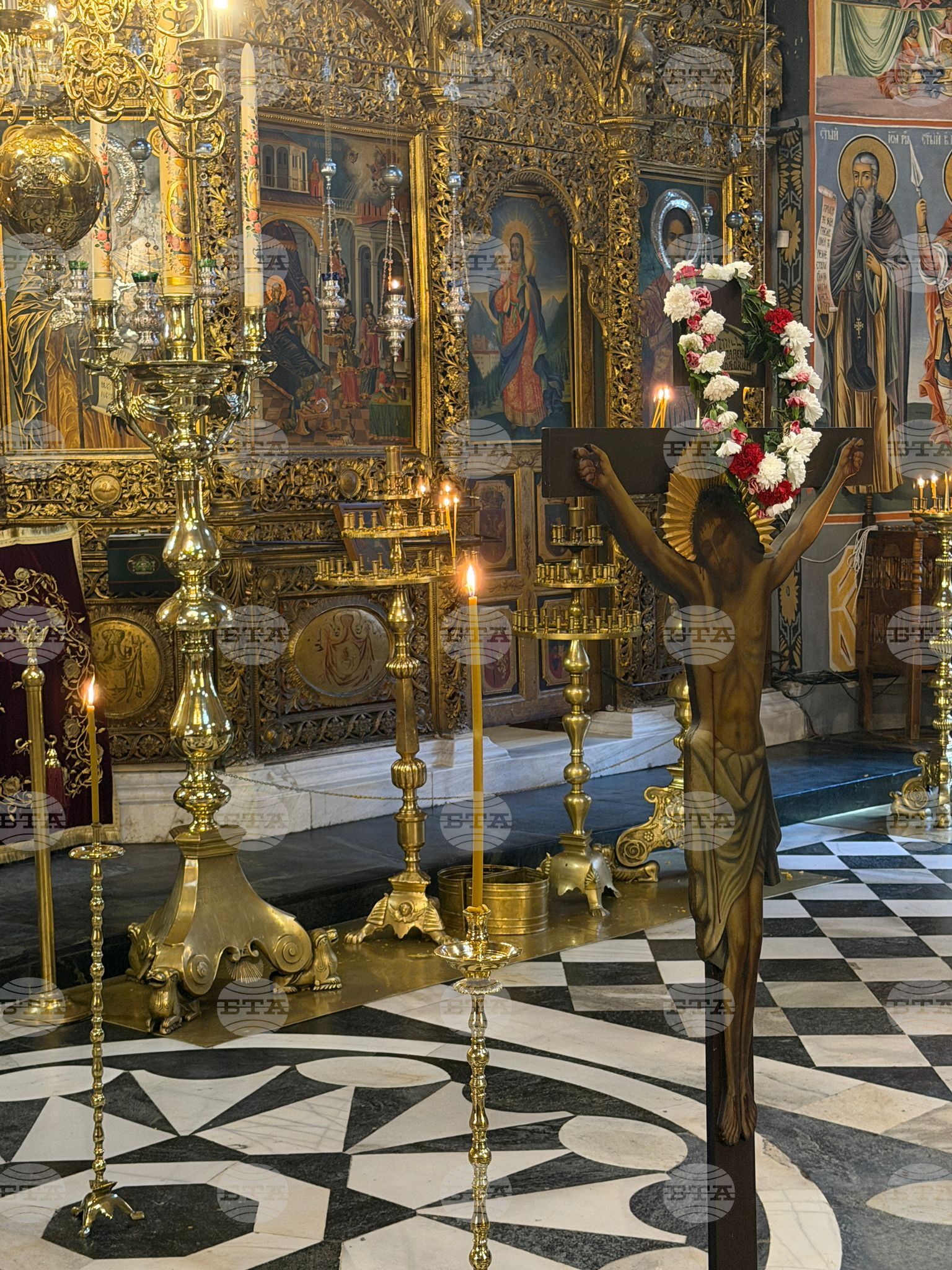 Рилски манастир - Разпети петък - Опело Христово