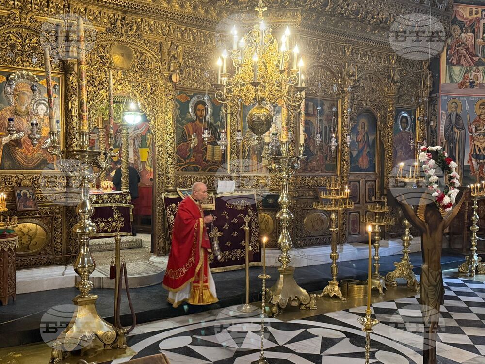 Рилски манастир - Разпети петък - Опело Христово