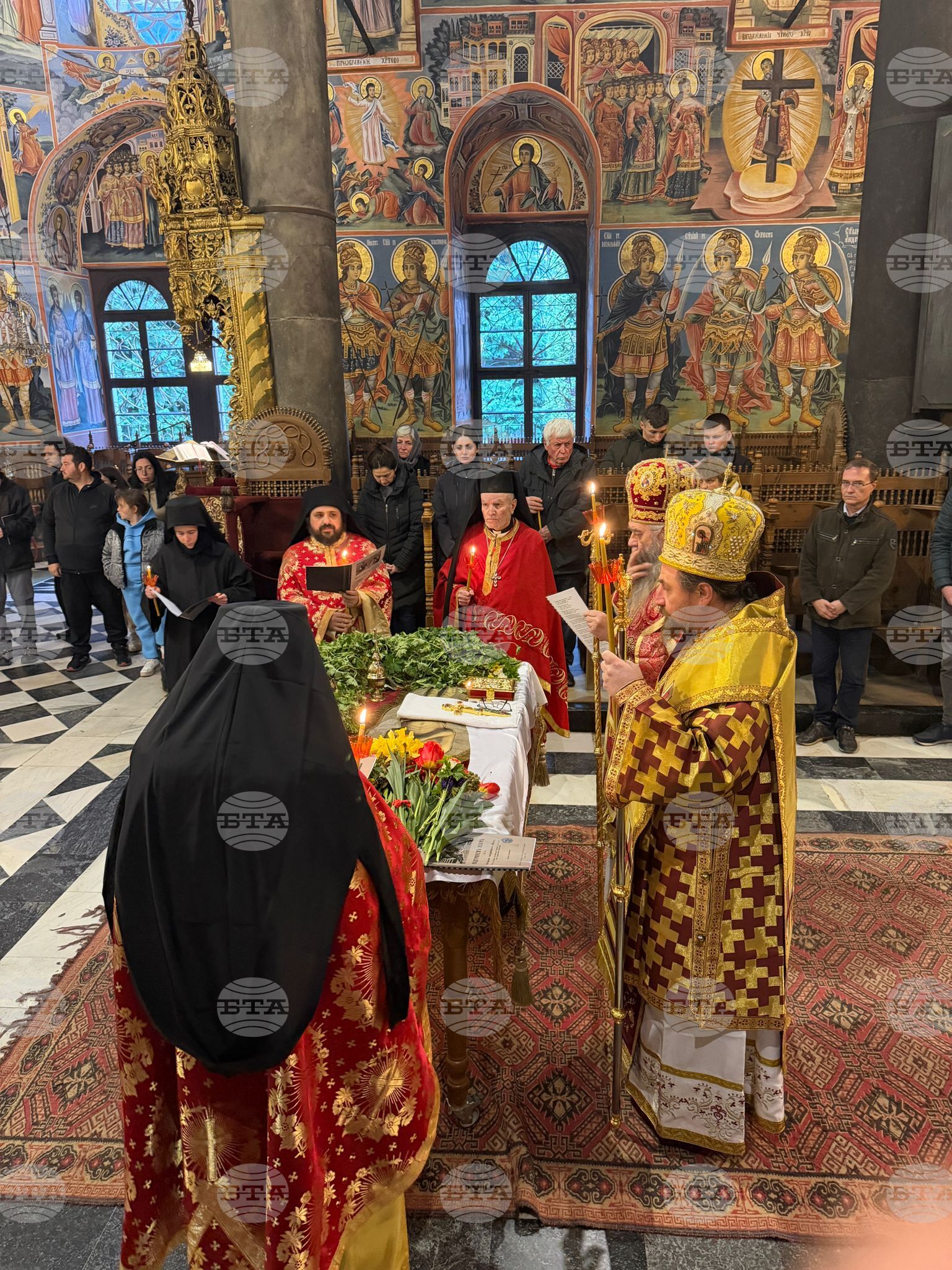 Рилски манастир - Разпети петък - Опело Христово