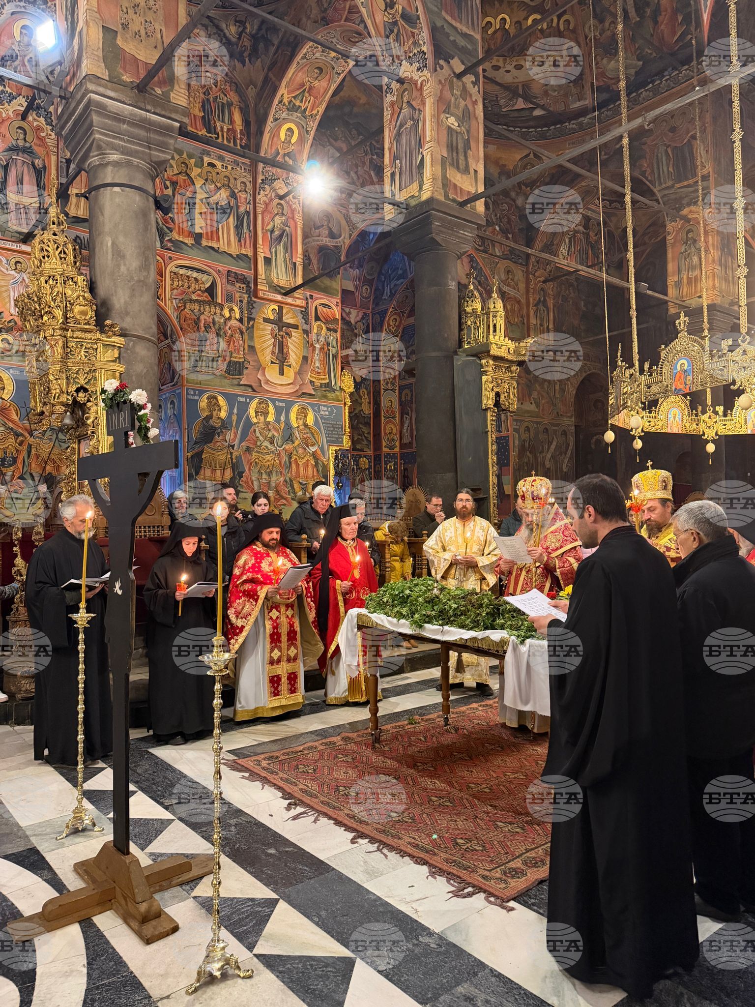 Рилски манастир - Разпети петък - Опело Христово