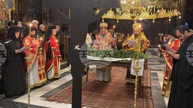 Рилски манастир - Разпети петък - Опело Христово