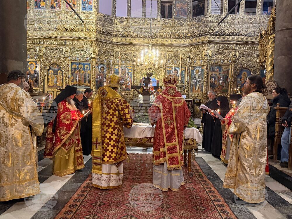 Рилски манастир - Разпети петък - Опело Христово