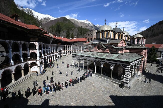 Рилски манастир - Разпети петък - Опело Христово