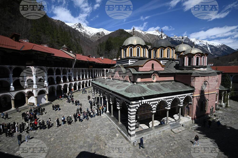 Рилски манастир - Разпети петък - Опело Христово