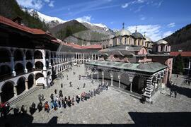 Рилски манастир - Разпети петък - Опело Христово