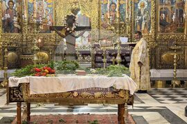 Рилски манастир - Разпети петък - Опело Христово