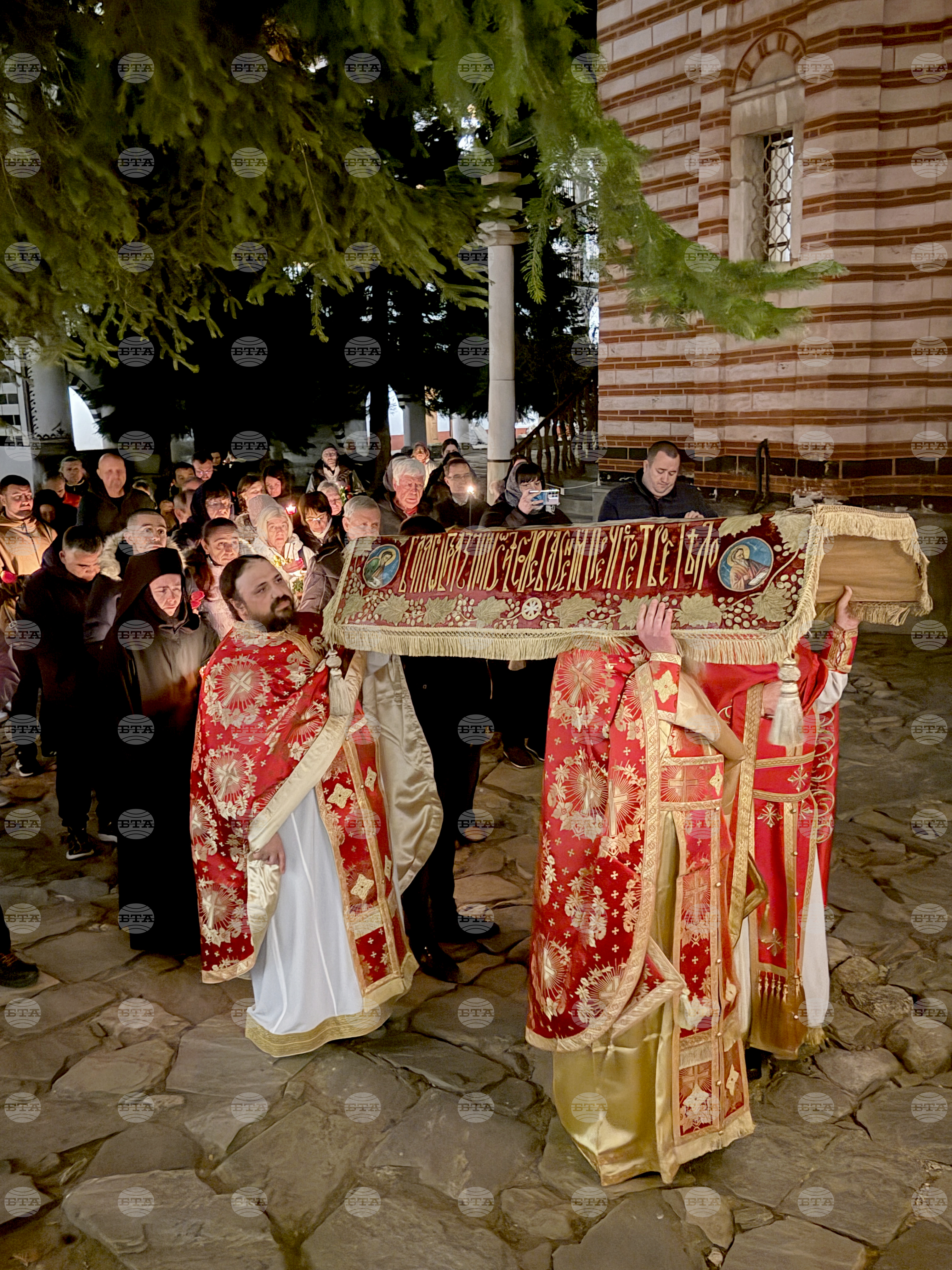 Рилски манастир - Разпети петък - Опело Христово