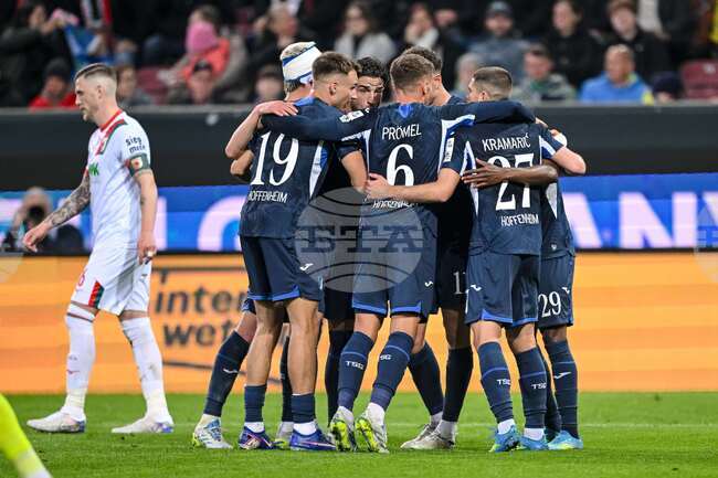 Хофенхайм навакса два гола пасив и направи равенство с Аугсбург в първенството на Германия