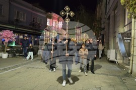 Благоевград - Опело Христово - храм „Въведение Богородично“