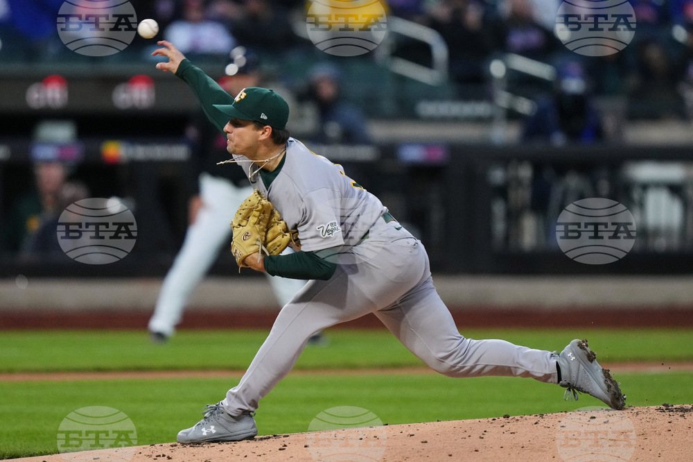 Athletics Mets Baseball