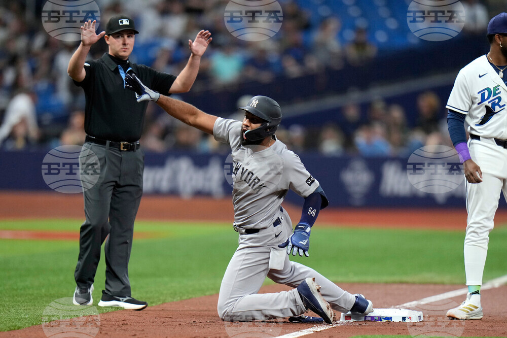 Yankees Rays Baseball