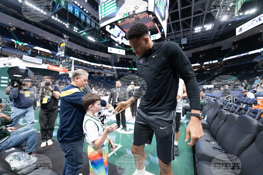 Nets Bucks Basketball