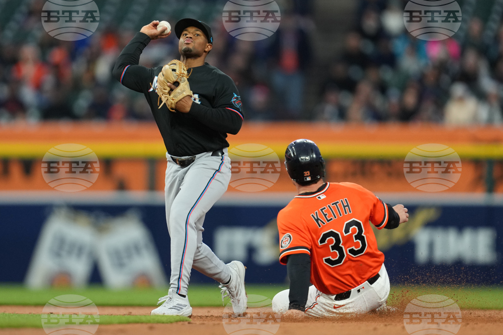 Marlins Tigers Baseball