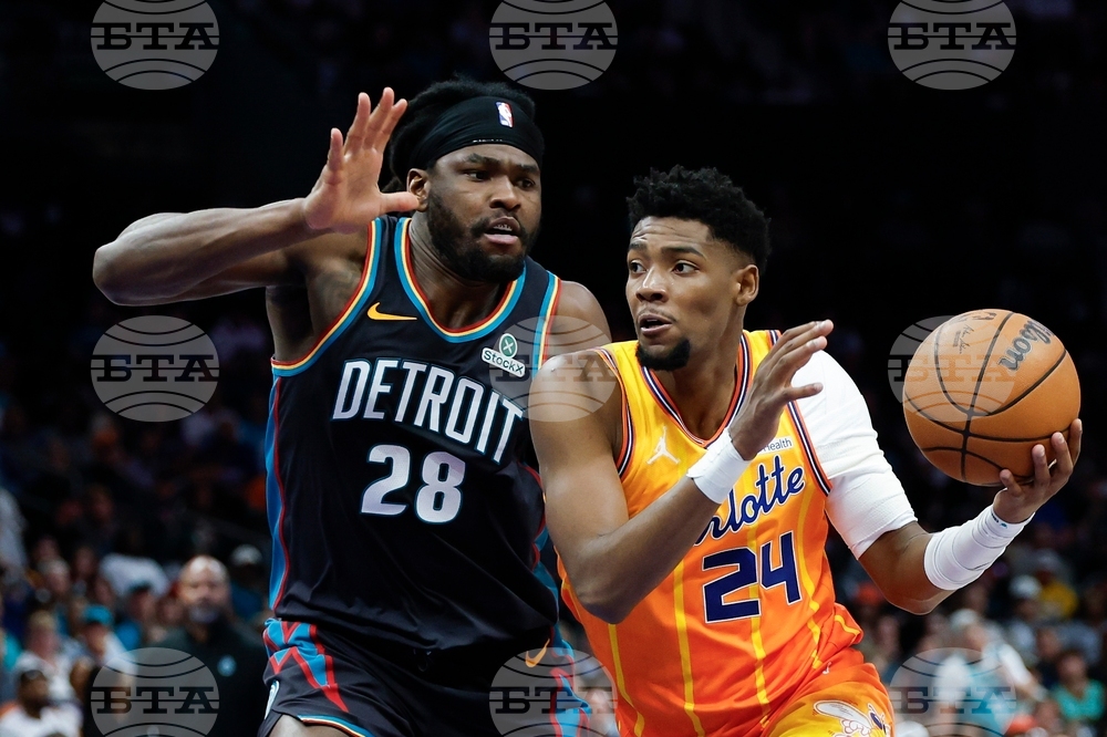 Pistons Hornets Basketball