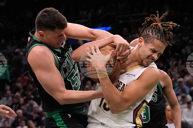 Pelicans Celtics Basketball