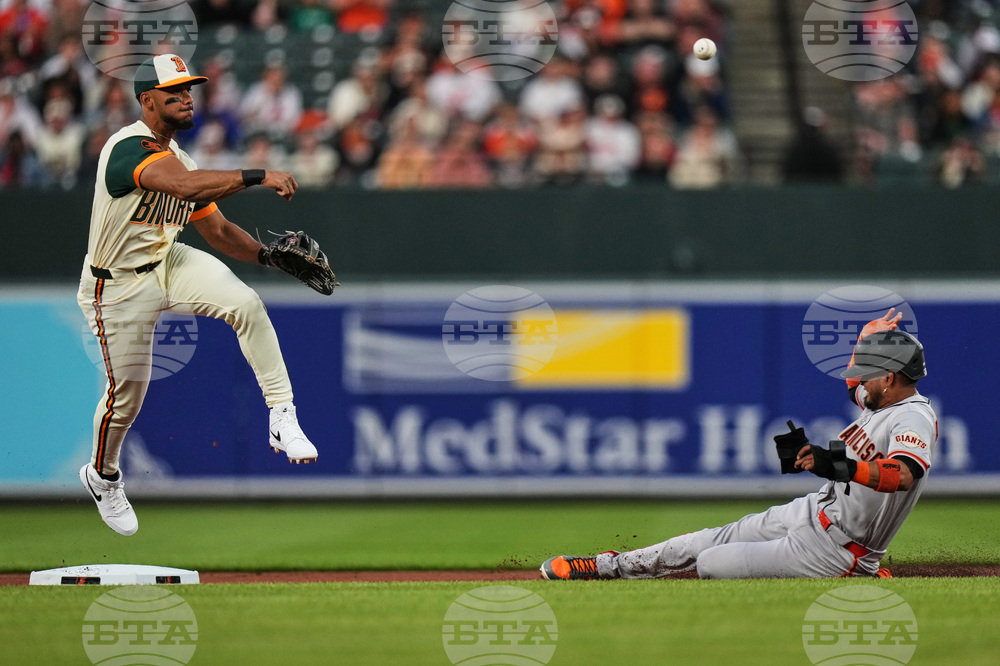 Giants Orioles Baseball