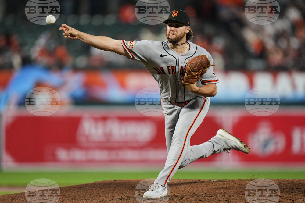 Giants Orioles Baseball